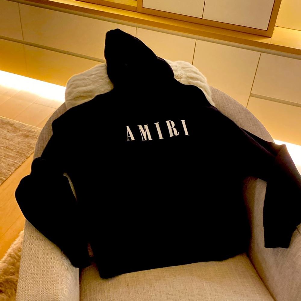 Men’s XXL Amiri black sweatshirt